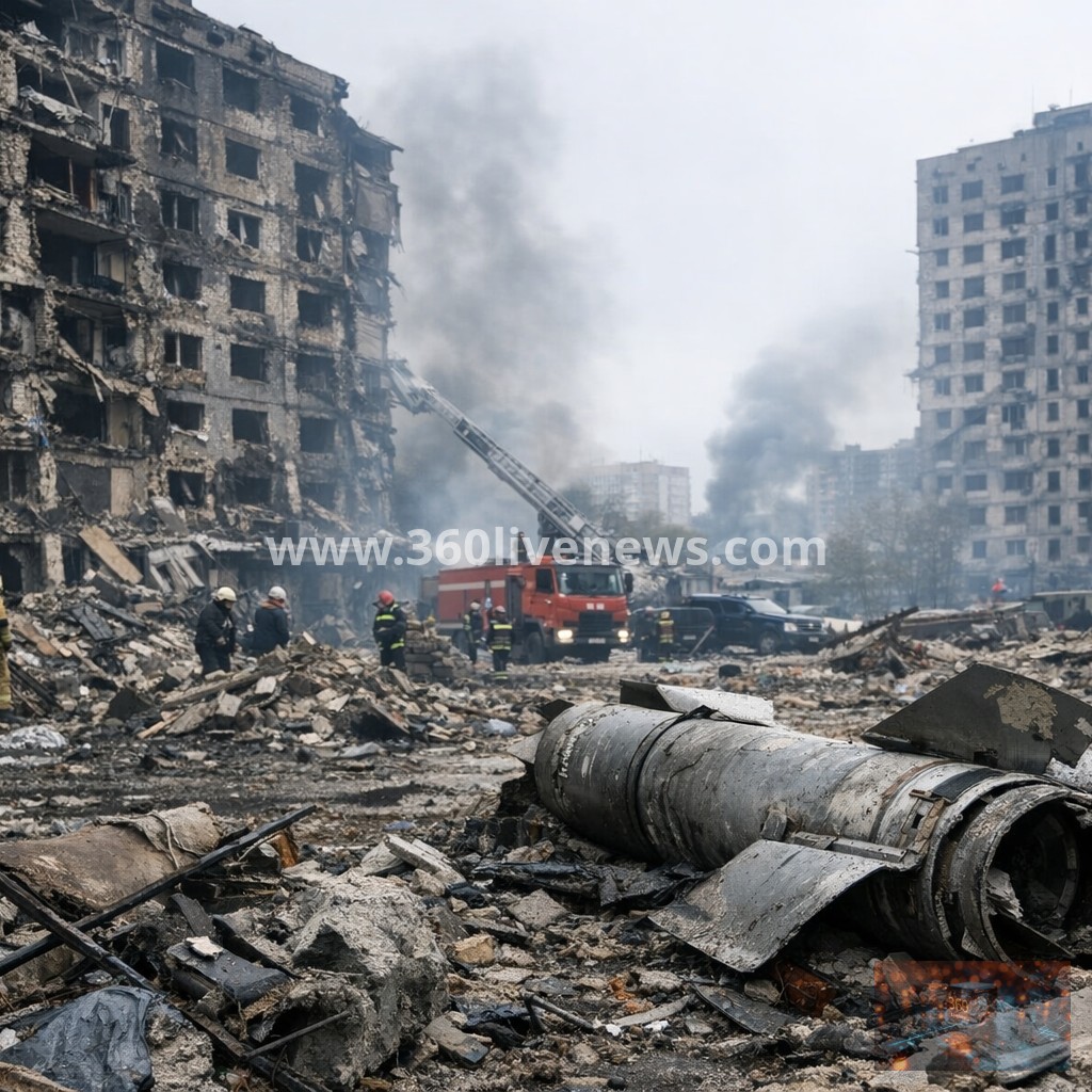 Russian strikes kill at least seven in Ukraine including Dnipro