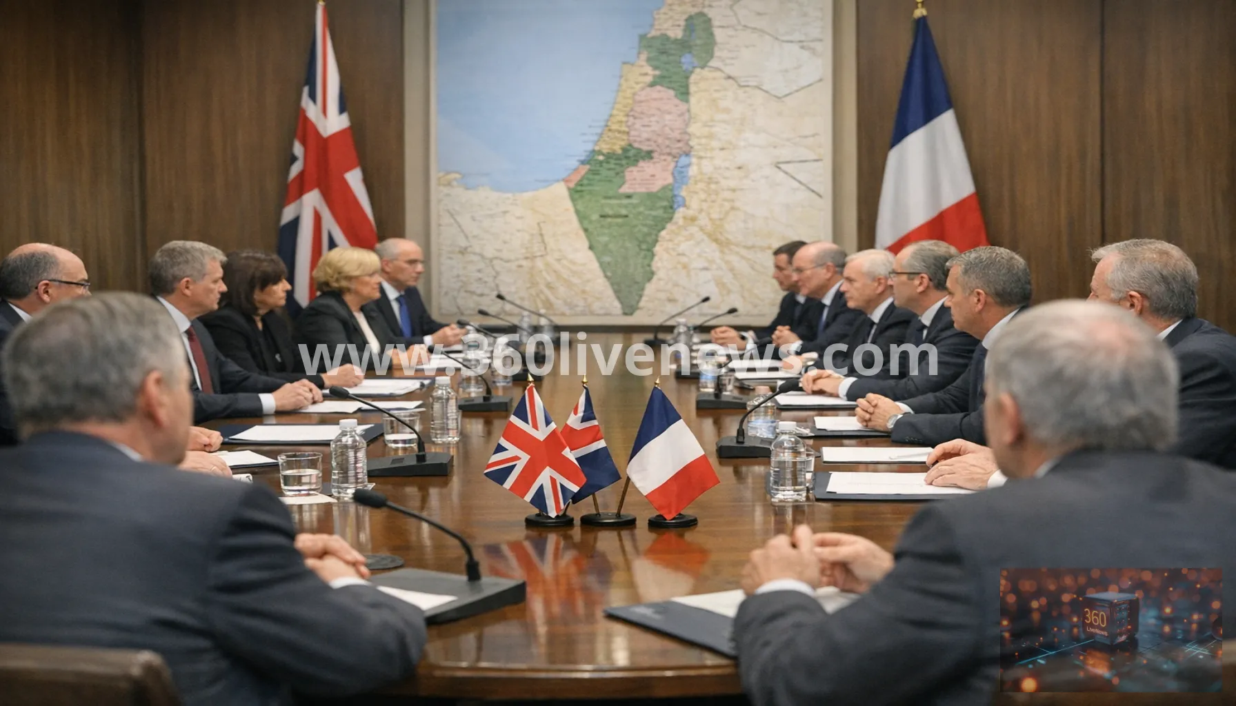 More than 100 former UK and French diplomats urge action over Israel's 'erasure' of Palestine