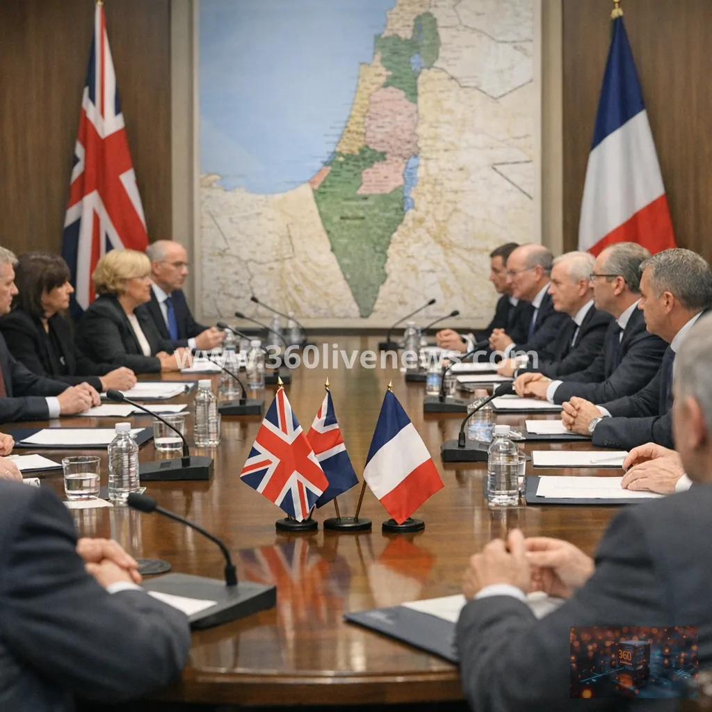 More than 100 former UK and French diplomats urge action over Israel's 'erasure' of Palestine