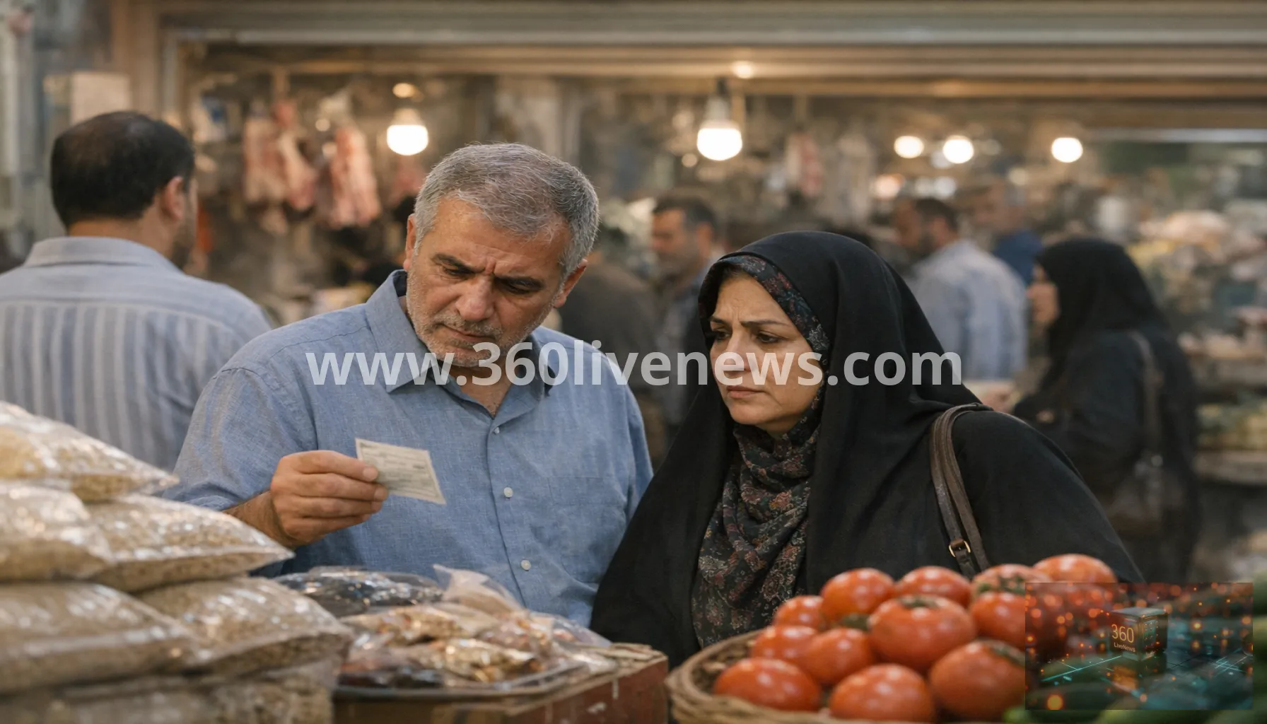 War and blockade deepen Iran's economic strain as prices rise and wages lag