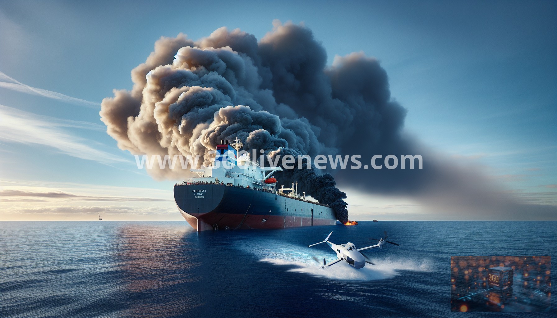 Russian LNG tanker sinks in Mediterranean after alleged Ukrainian drone strike