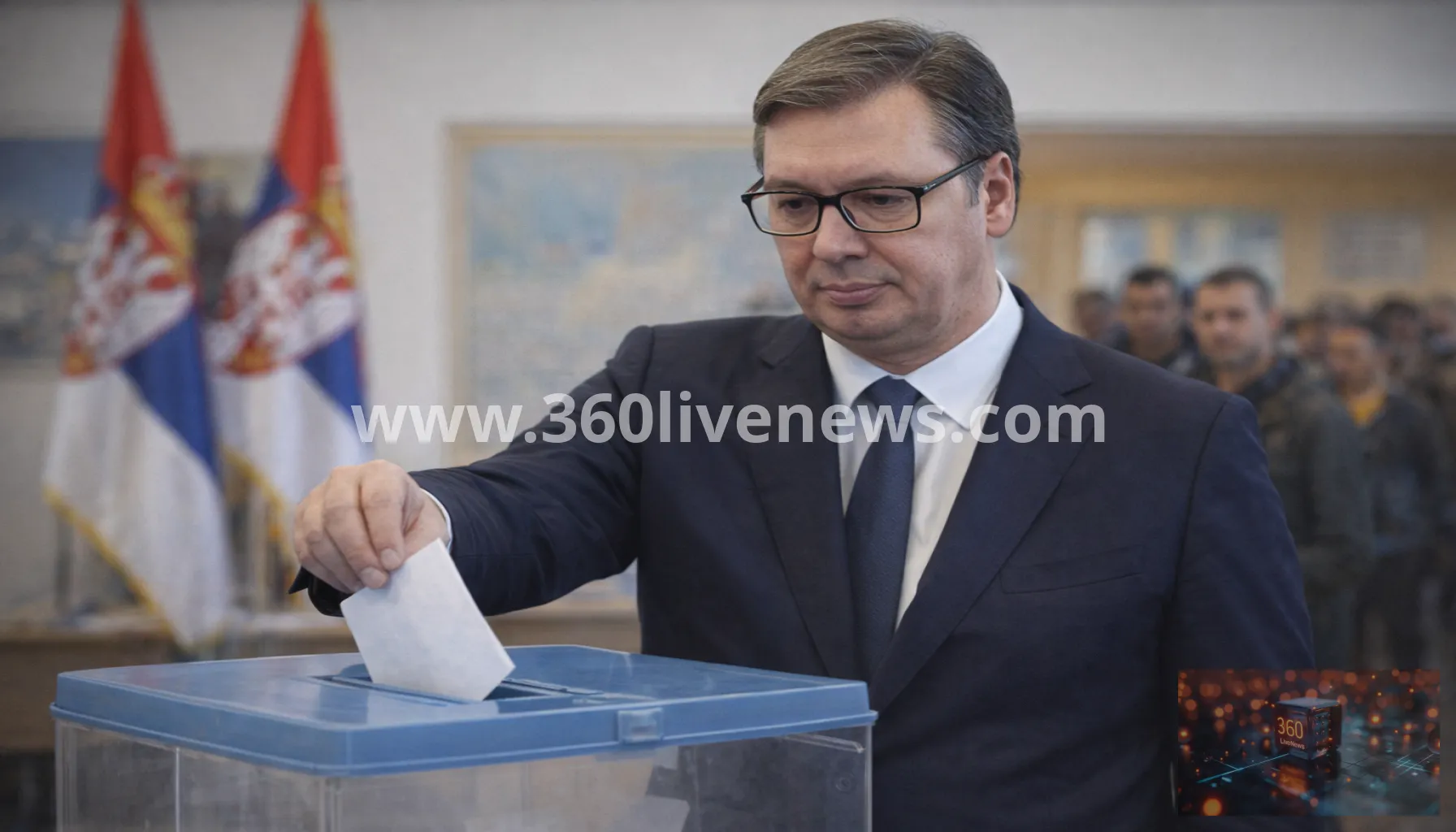 Serbia's snap parliamentary election becomes a test of Vucic's grip on power
