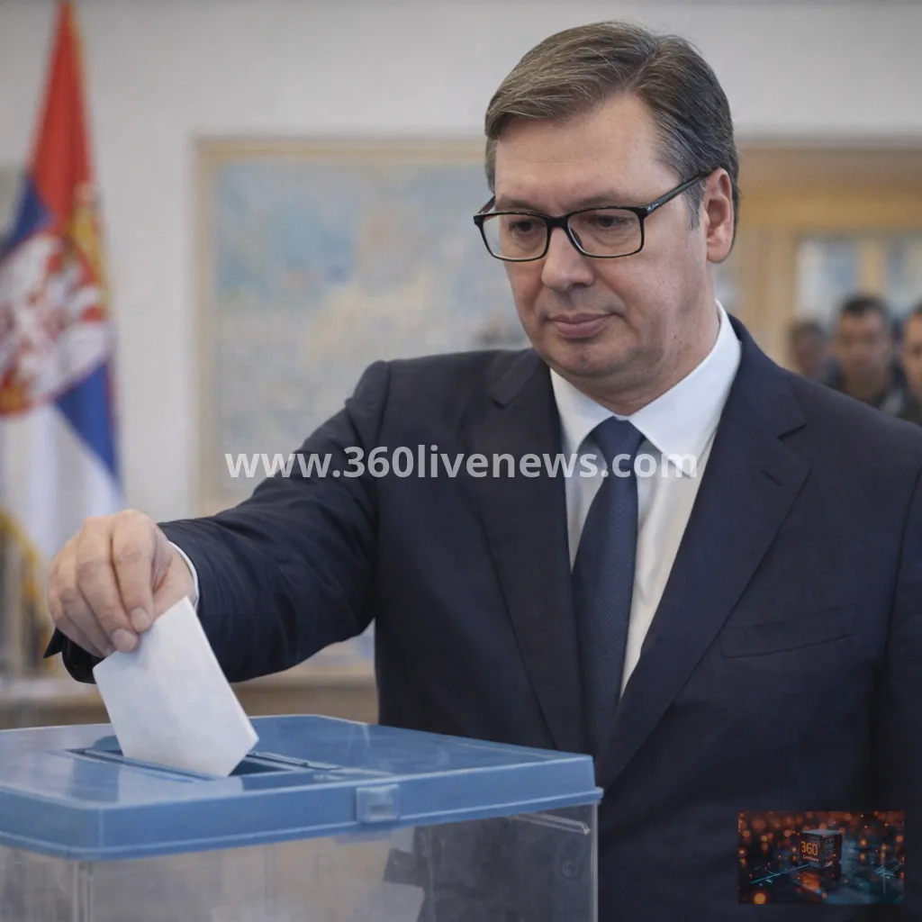Serbia's snap parliamentary election becomes a test of Vucic's grip on power