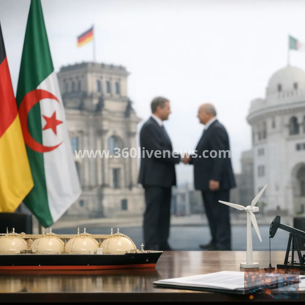 Germany deepens energy and strategic ties with Algeria during Tebboune visit
