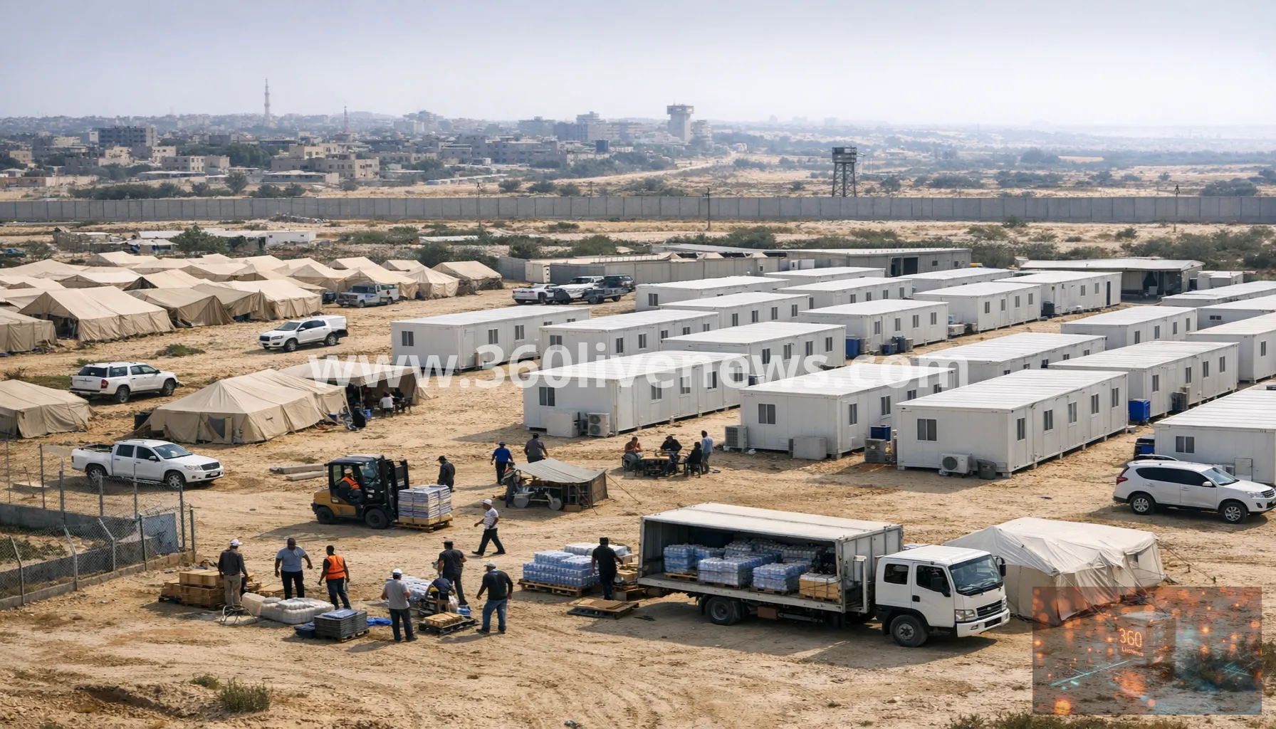 Trump-backed Gaza reconstruction plan scaled back to pilot camp near Rafah