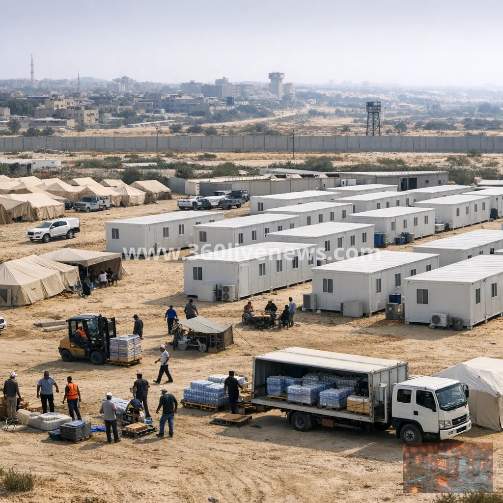Trump-backed Gaza reconstruction plan scaled back to pilot camp near Rafah