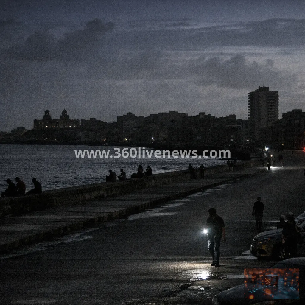 Cuba hit by second island-wide blackout in less than a week