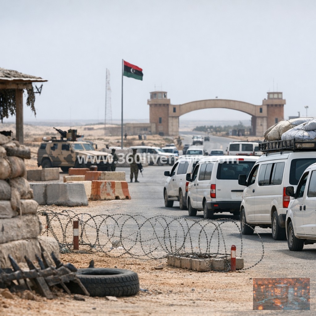 Libyan forces detain Gaza aid convoy activists at Sirte checkpoint