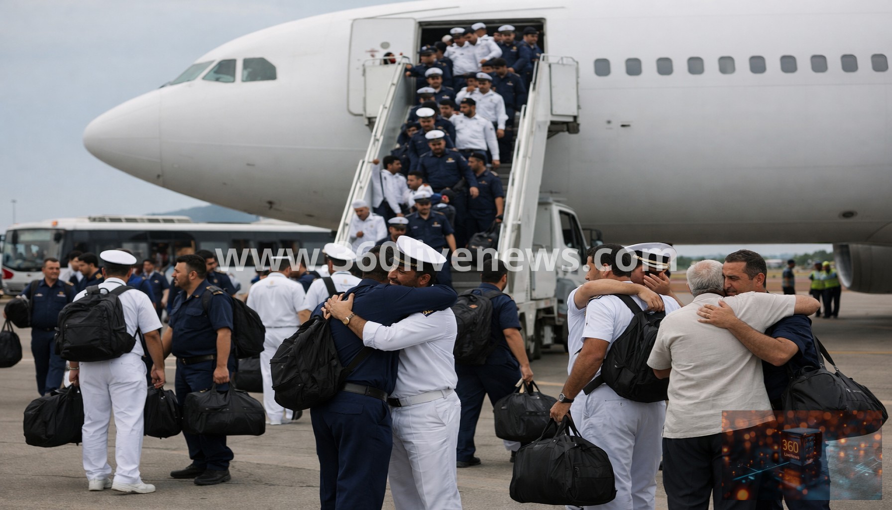 Over 200 Iranian Sailors Stranded in Sri Lanka After US Torpedo Attack Return Home