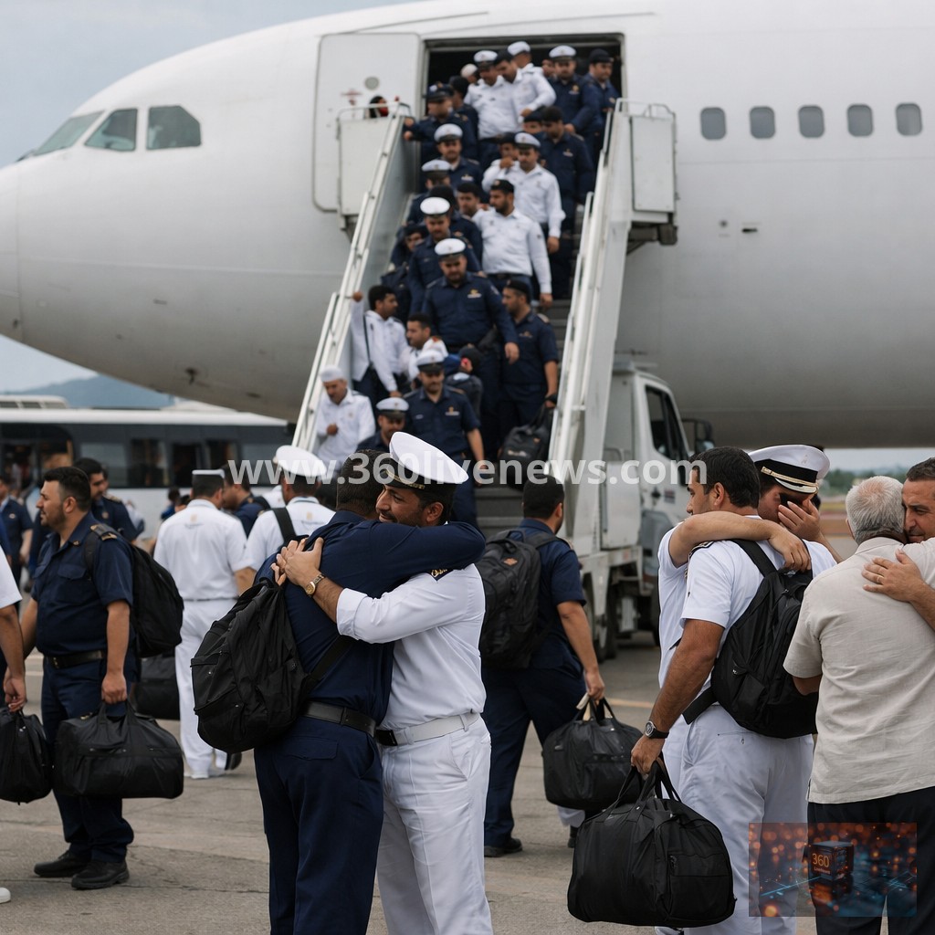 Over 200 Iranian Sailors Stranded in Sri Lanka After US Torpedo Attack Return Home