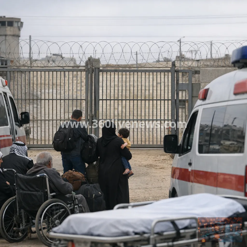 Gaza says Israel is blocking medical evacuations for more than 16,500 patients