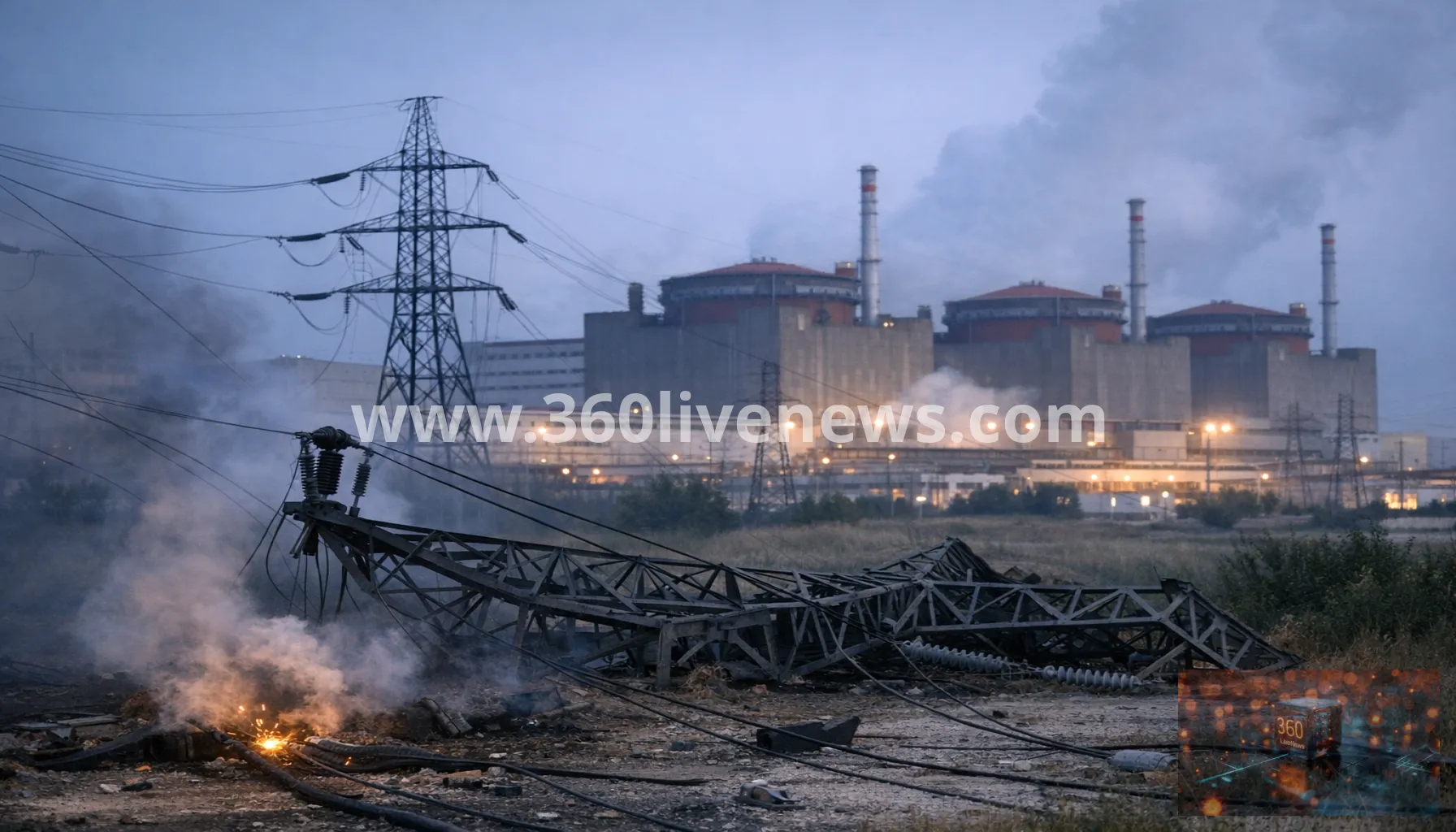 Greenpeace says Russia is sabotaging power lines at Zaporizhzhia nuclear plant
