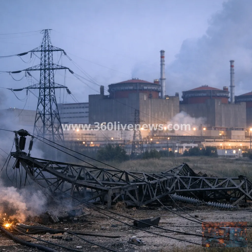 Greenpeace says Russia is sabotaging power lines at Zaporizhzhia nuclear plant