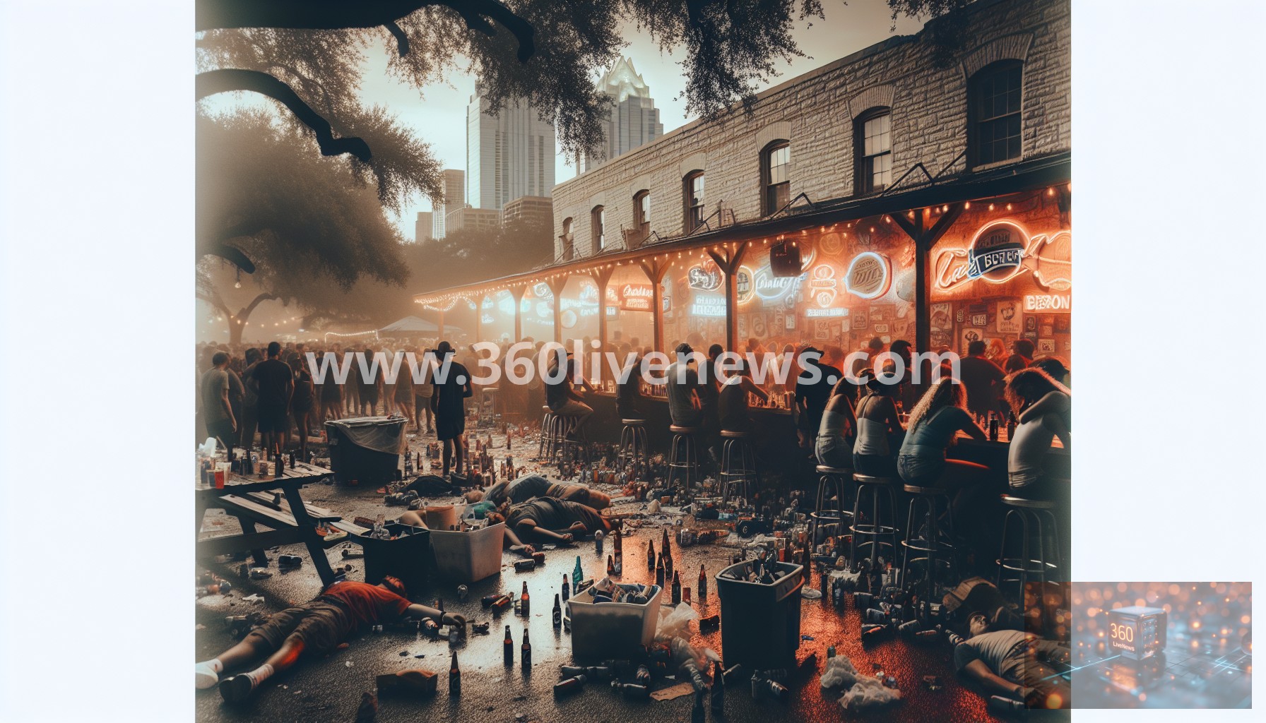 Three killed and 14 wounded in shooting at beer garden in Austin, Texas