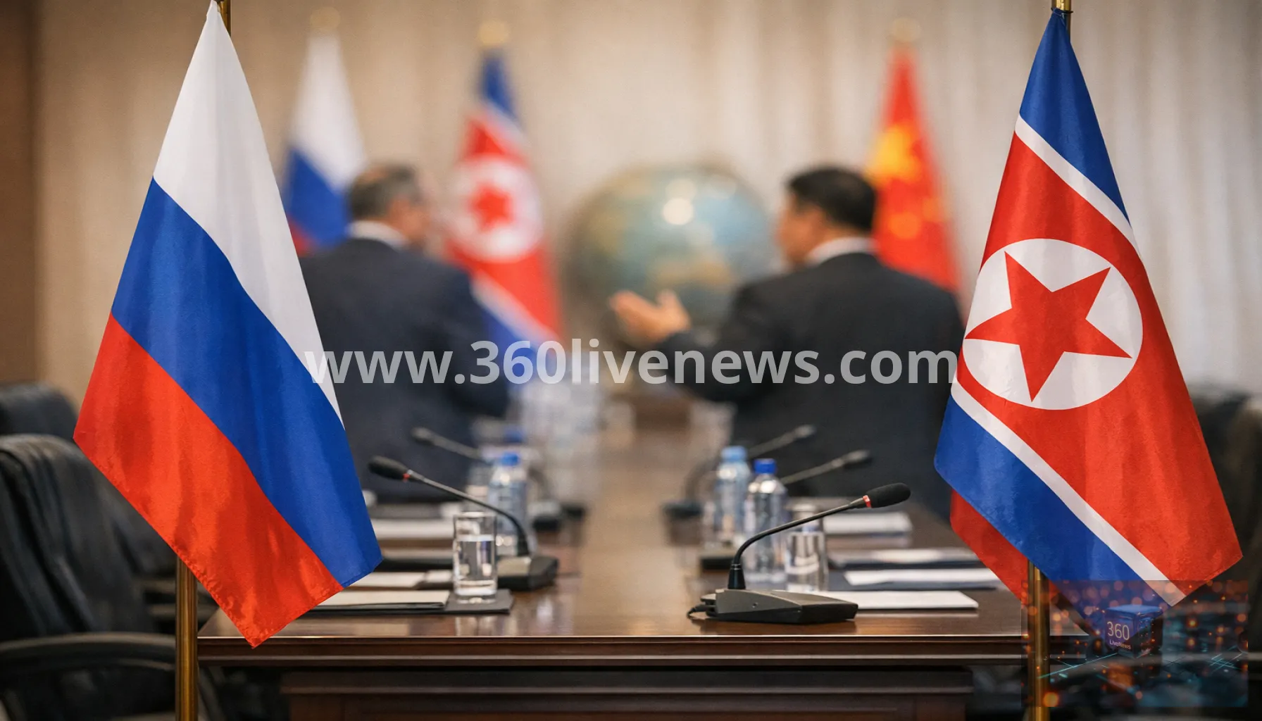 Russia and North Korea say they are working toward a 'new and just' world order