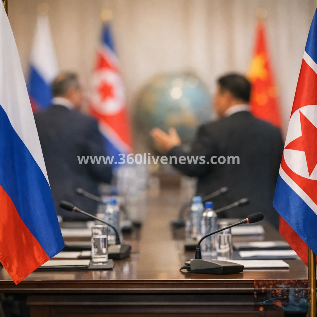 Russia and North Korea say they are working toward a 'new and just' world order