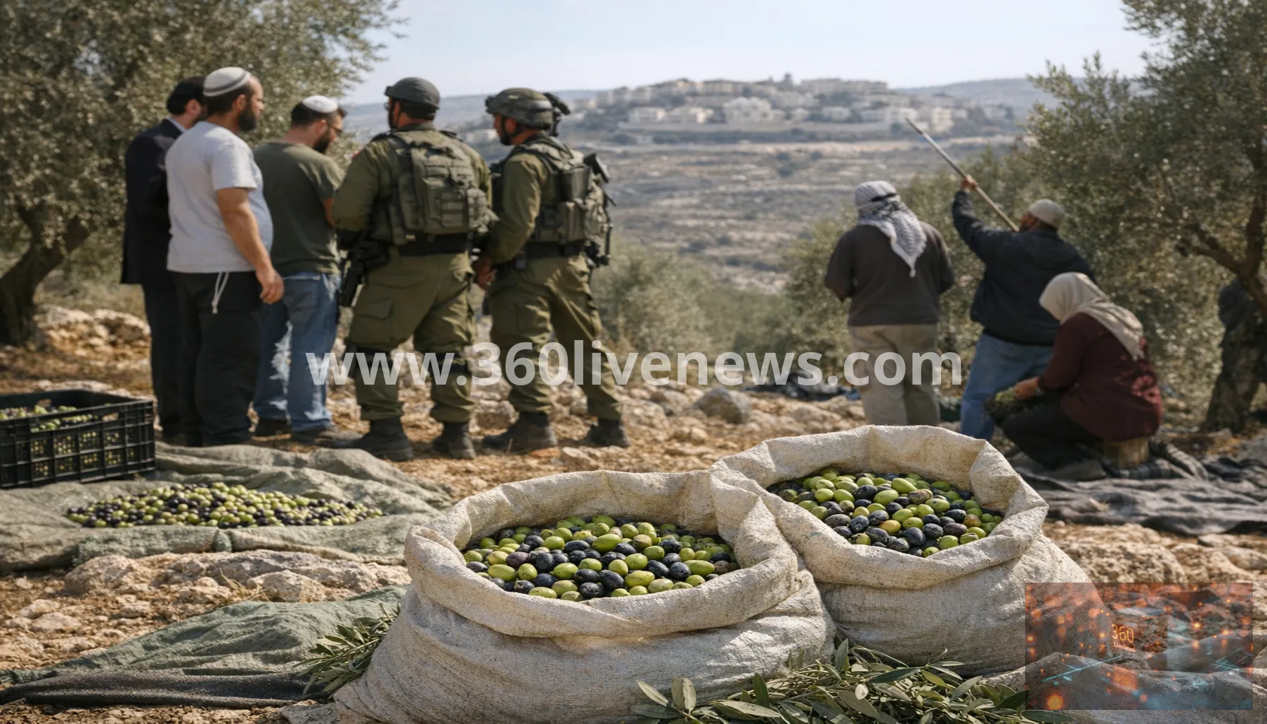 Israeli rabbi ruling on stolen Palestinian olives deepens West Bank harvest tensions