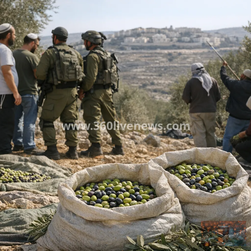Israeli rabbi ruling on stolen Palestinian olives deepens West Bank harvest tensions