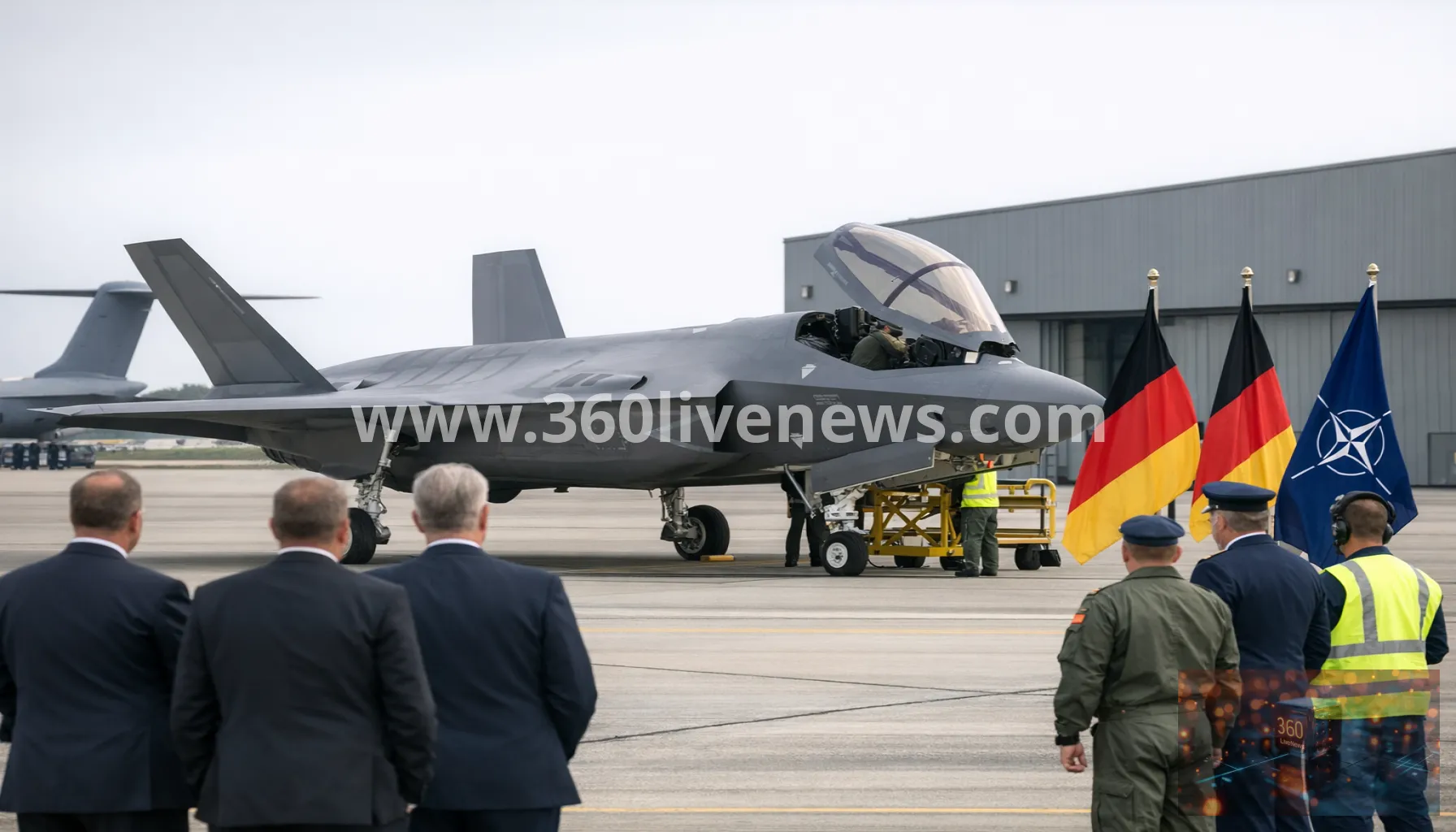 Germany receives first F-35 fighter jet amid NATO rearmament