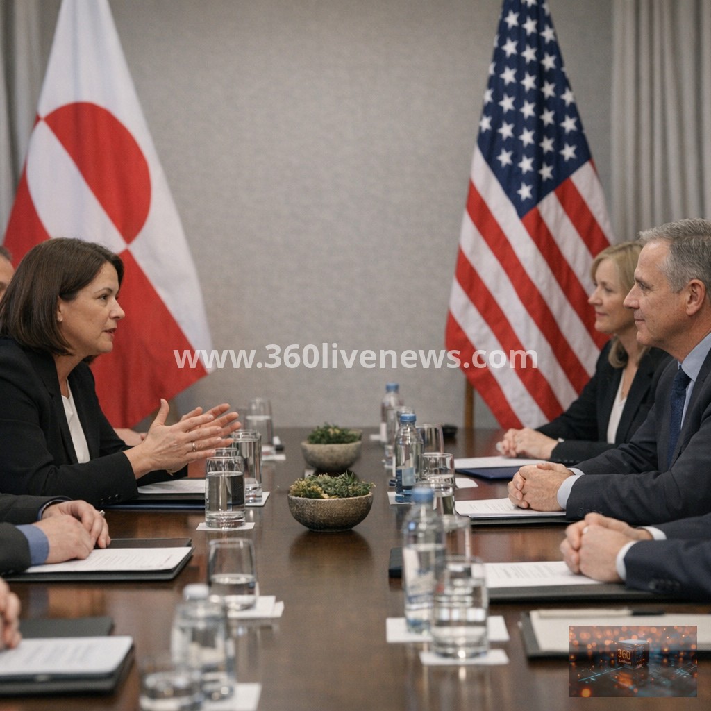 US envoy visits Greenland as leaders repeat 'not for sale' stance