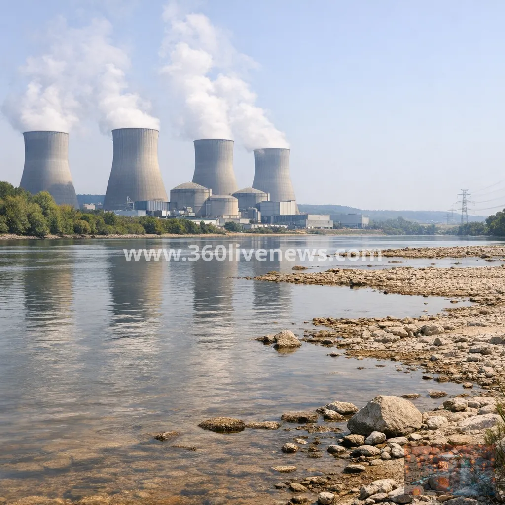 Unusually warm rivers force pressure on French nuclear output