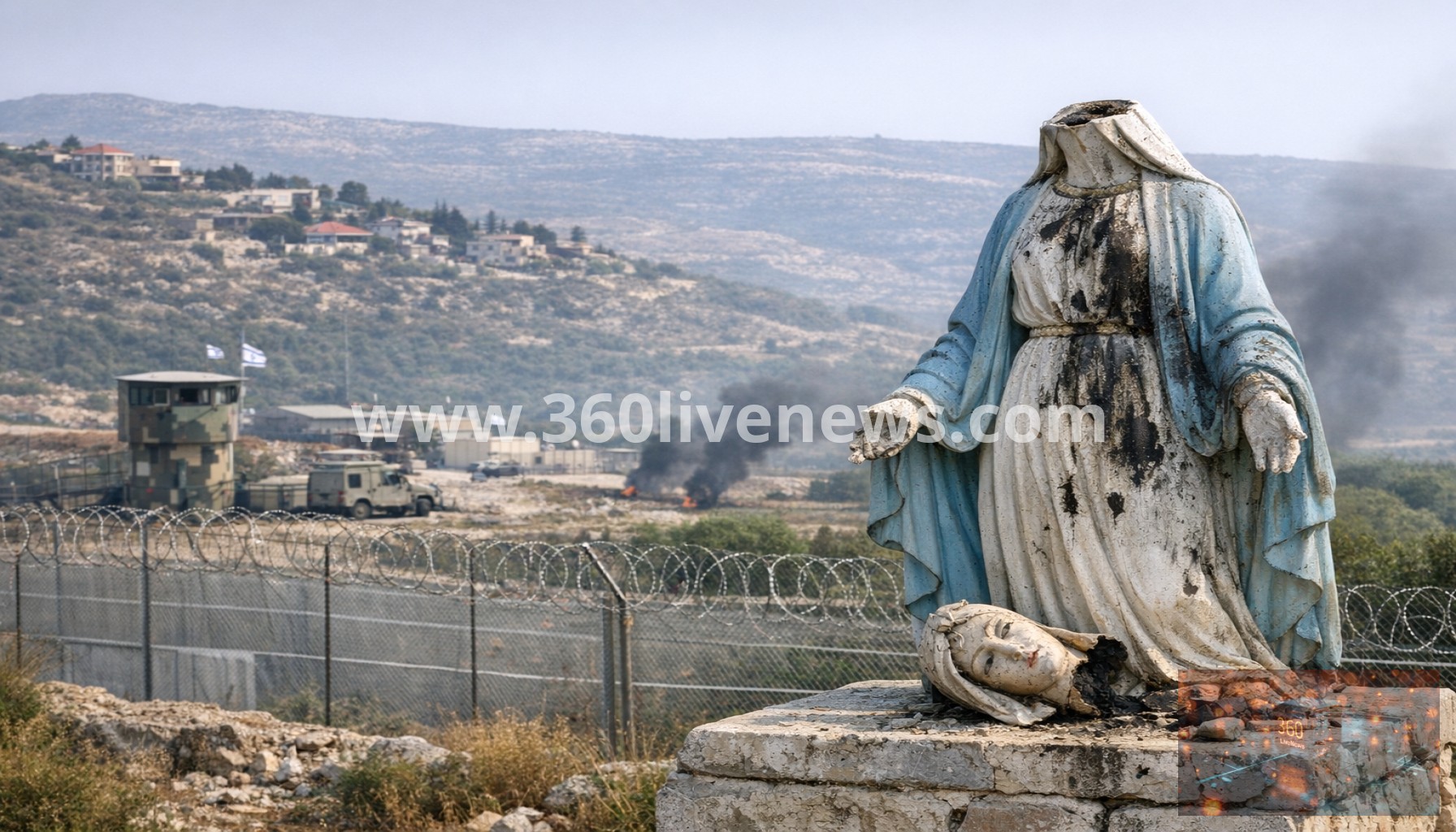 Israeli military probes soldier after Virgin Mary statue photo in southern Lebanon