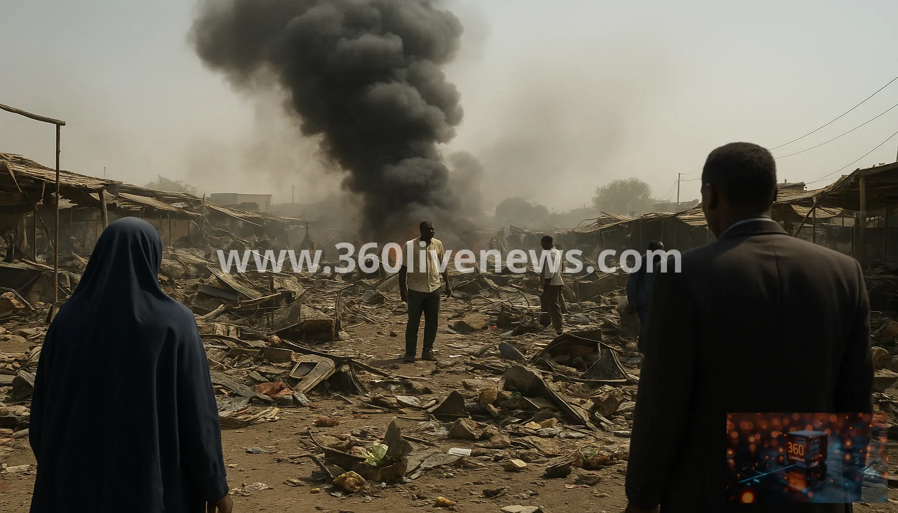 Drone strike kills at least 21 at market in Sudan's Nyala