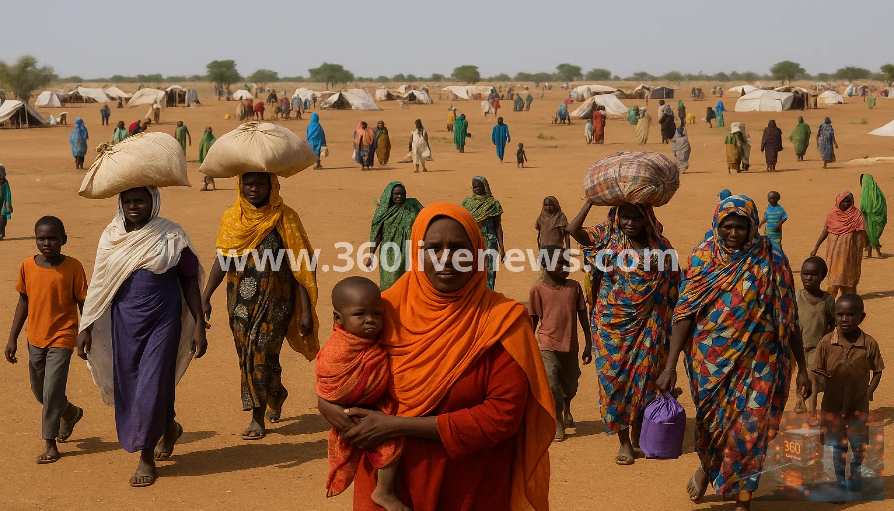 Sudanese refugee arrivals surge into eastern Chad as UN warns of funding shortfall