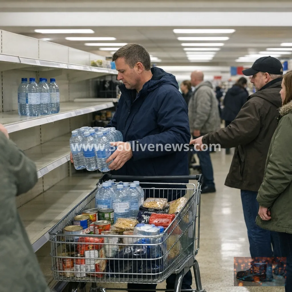 UK updates resilience plans and warns public to prepare for possible food and water shortages