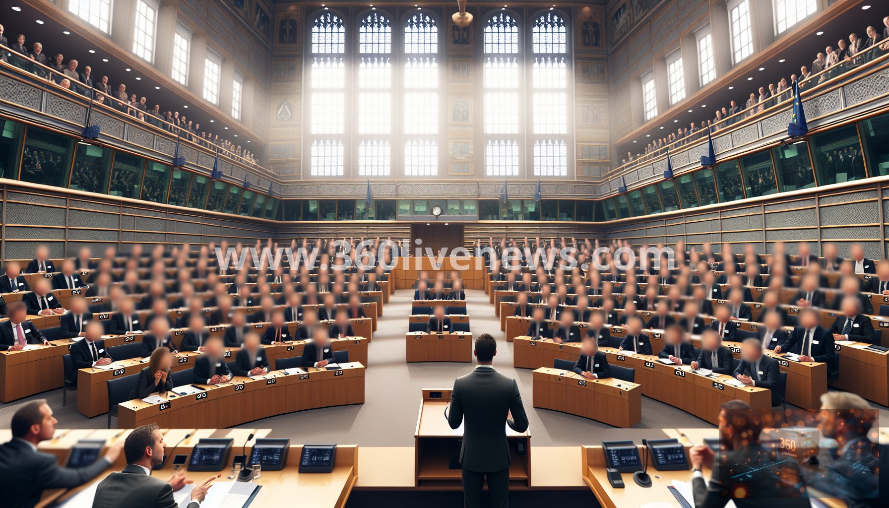Zelensky urges EU to set timeline for Ukraine's accession during address to European Parliament