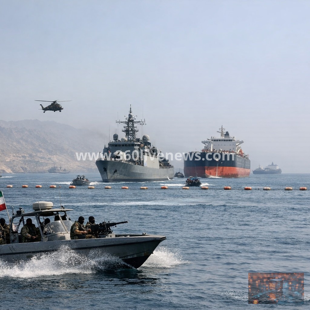 Iran re-closes Strait of Hormuz amid Middle East tensions