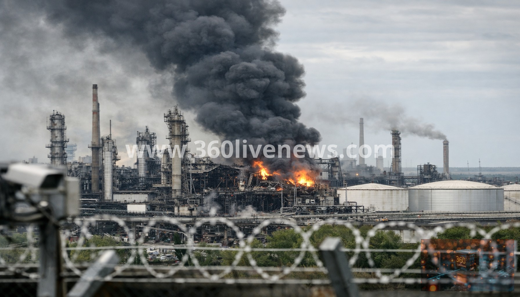Ukraine says it struck Syzran oil refinery in Russia's Samara region