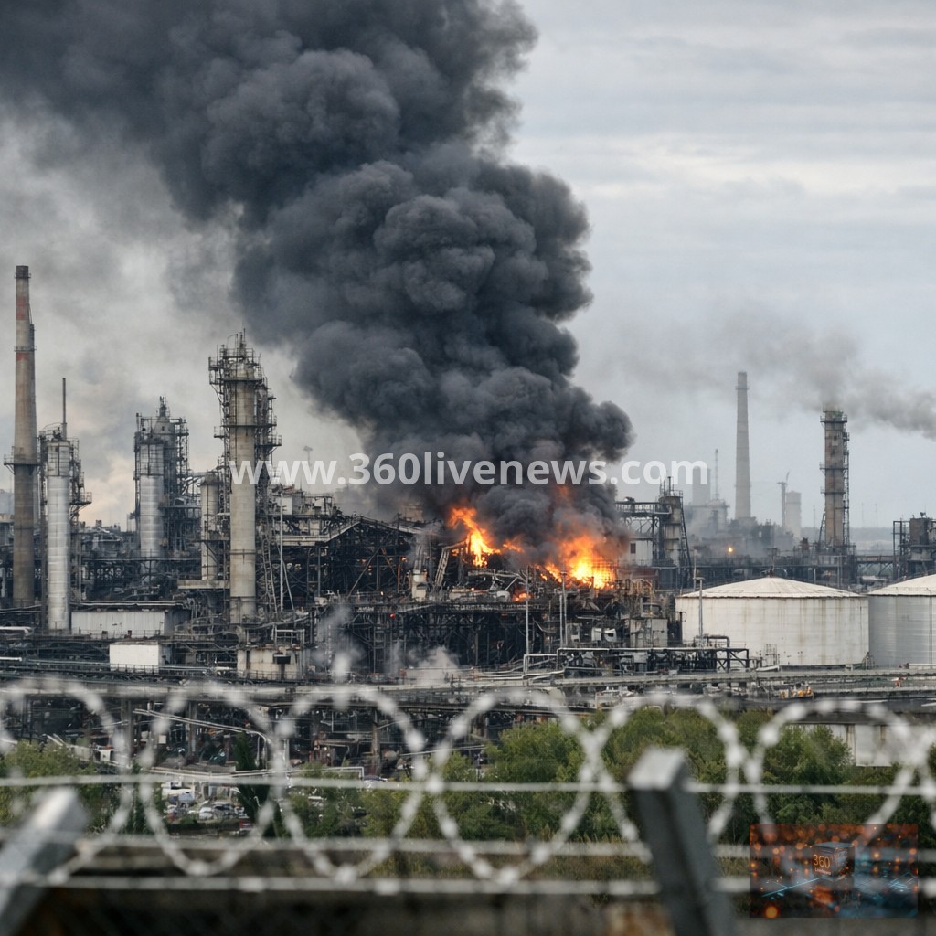 Ukraine says it struck Syzran oil refinery in Russia's Samara region