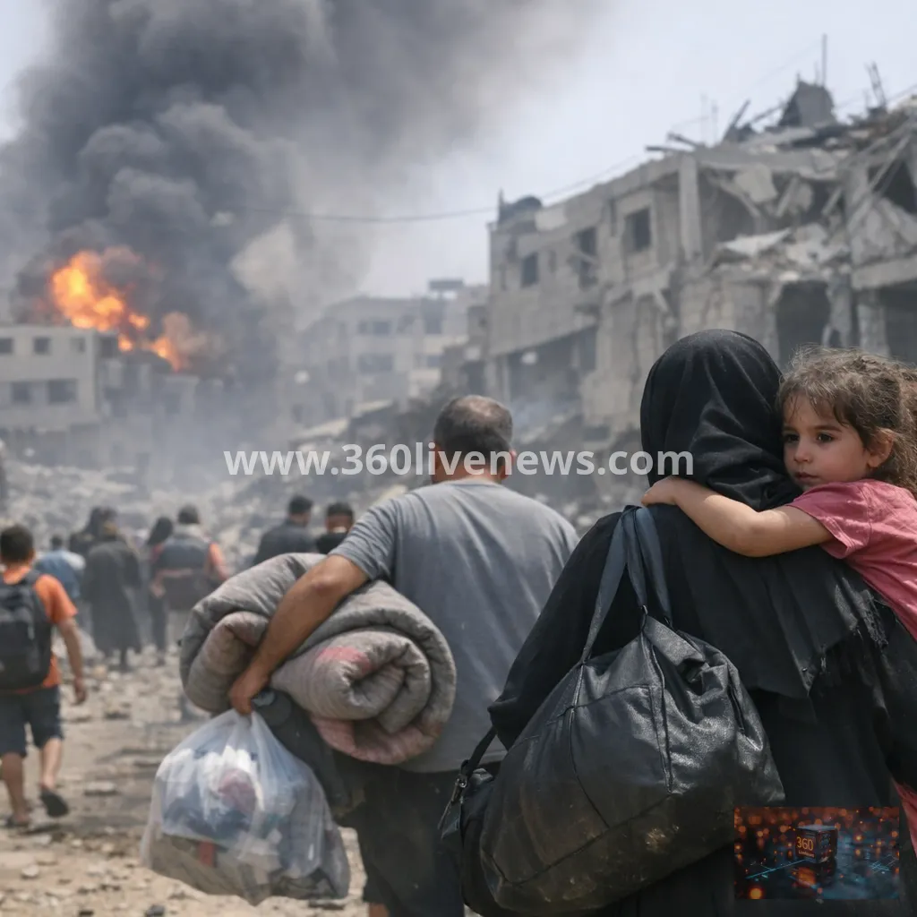 Gaza ceasefire anniversary marked by continued Israeli strikes and fresh displacement