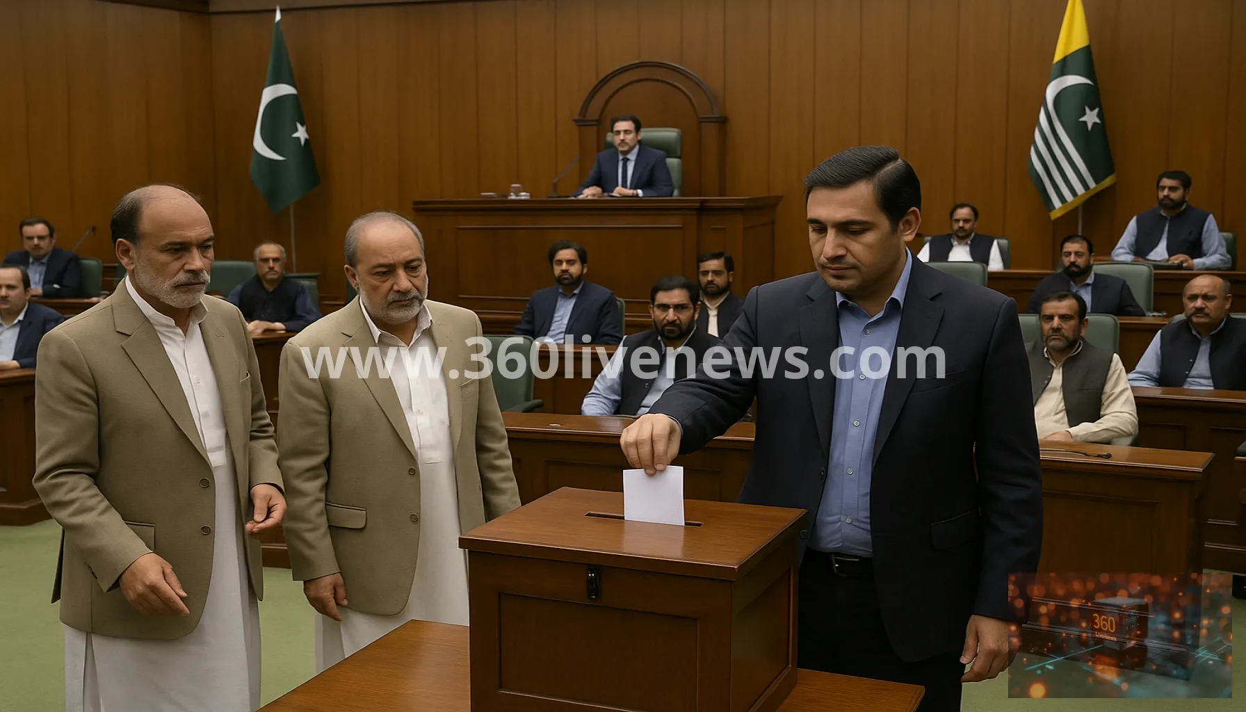 Pakistan-administered Kashmir lawmakers vote for president amid months of unrest