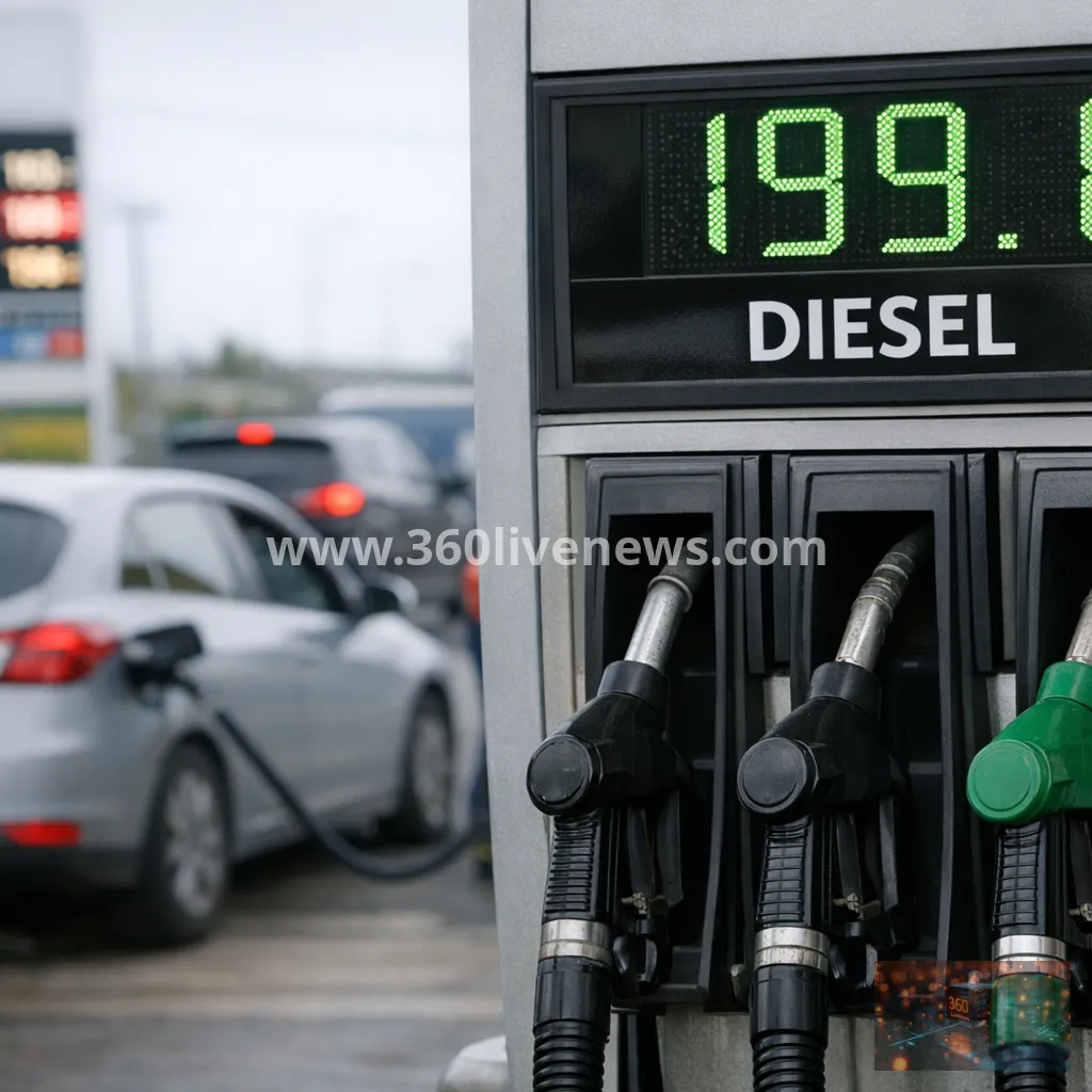 UK diesel prices hit record high amid Middle East war spillover