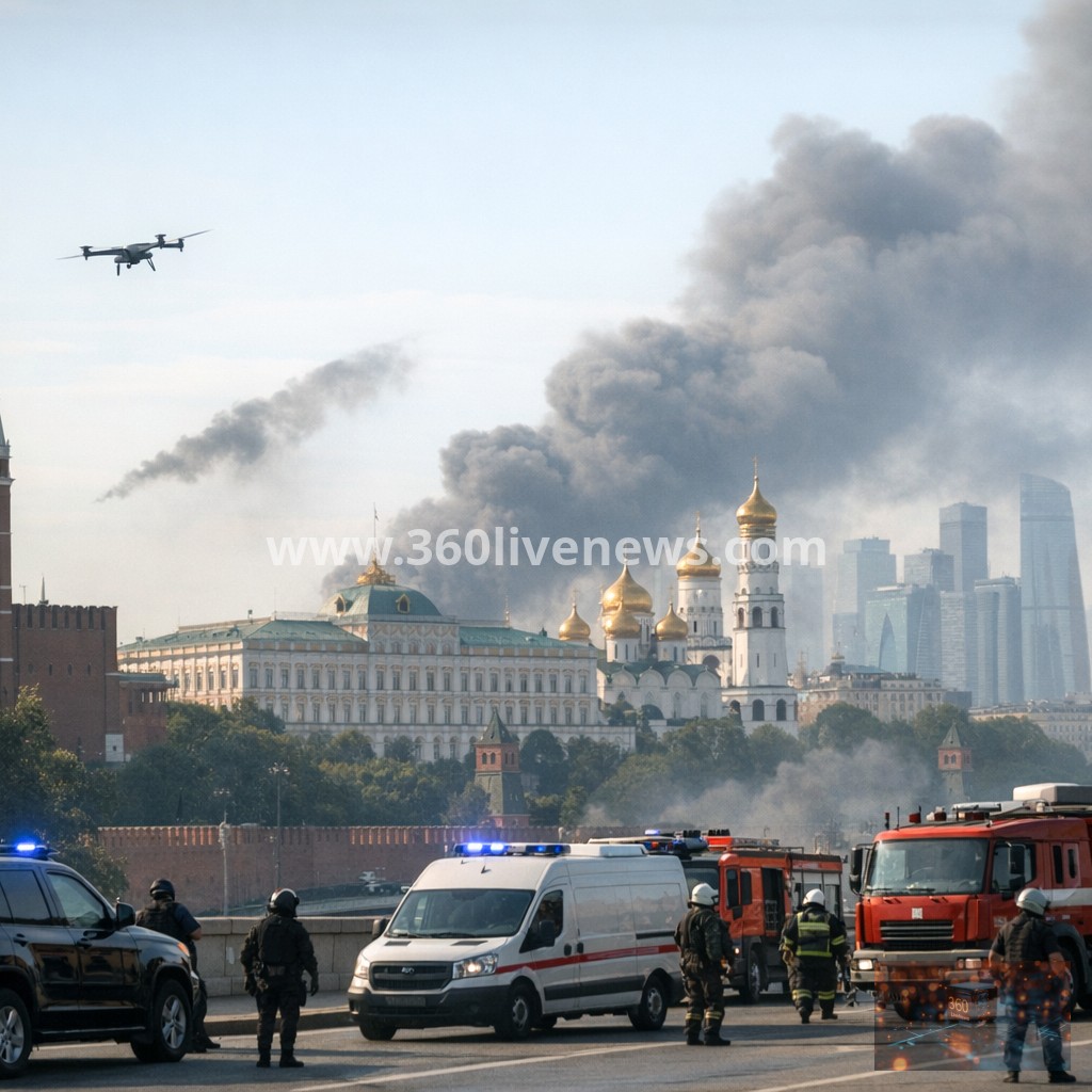 Four killed in Russia as Ukraine launches largest drone attack on Moscow in over a year