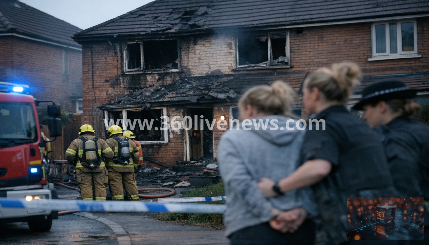 Woman Arrested After Two Children Die in Wolverhampton House Fire