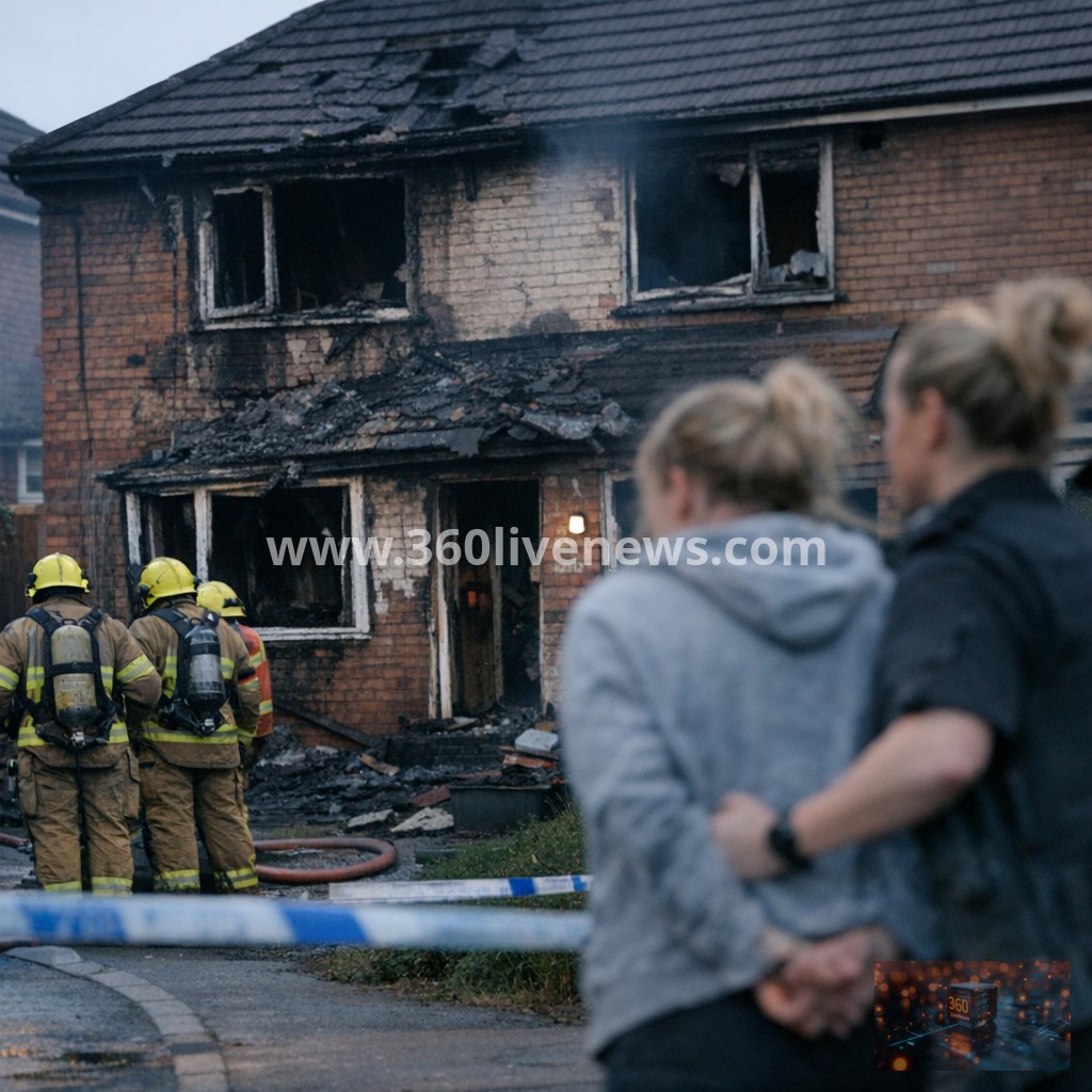 Woman Arrested After Two Children Die in Wolverhampton House Fire
