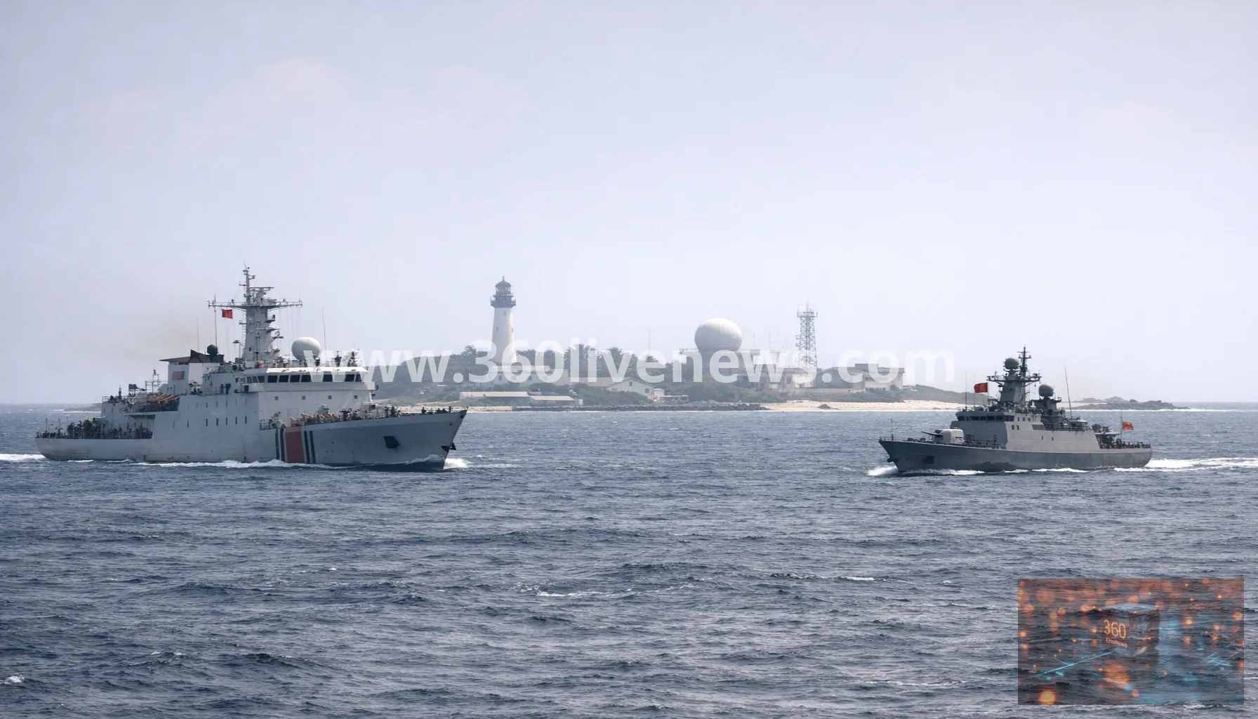 Taiwan says Chinese vessels entered disputed waters near Taiping Island