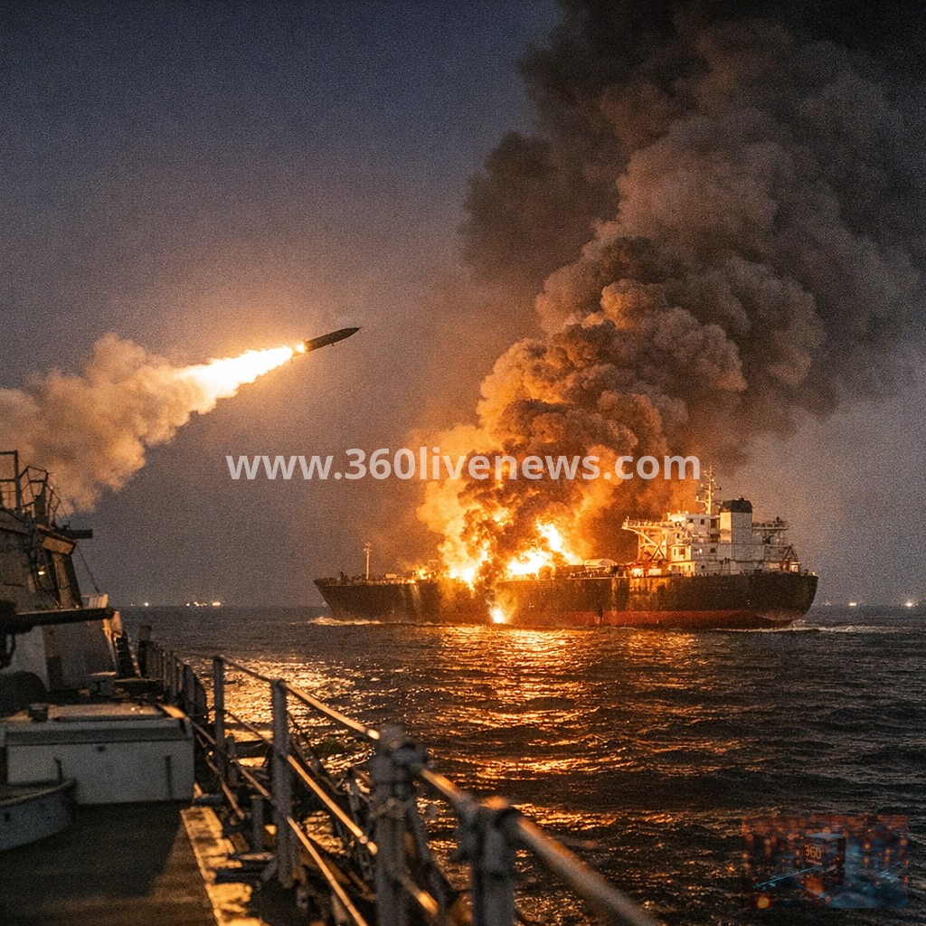Shipping disruption deepens in Hormuz and Bab al-Mandeb as tanker fire reported