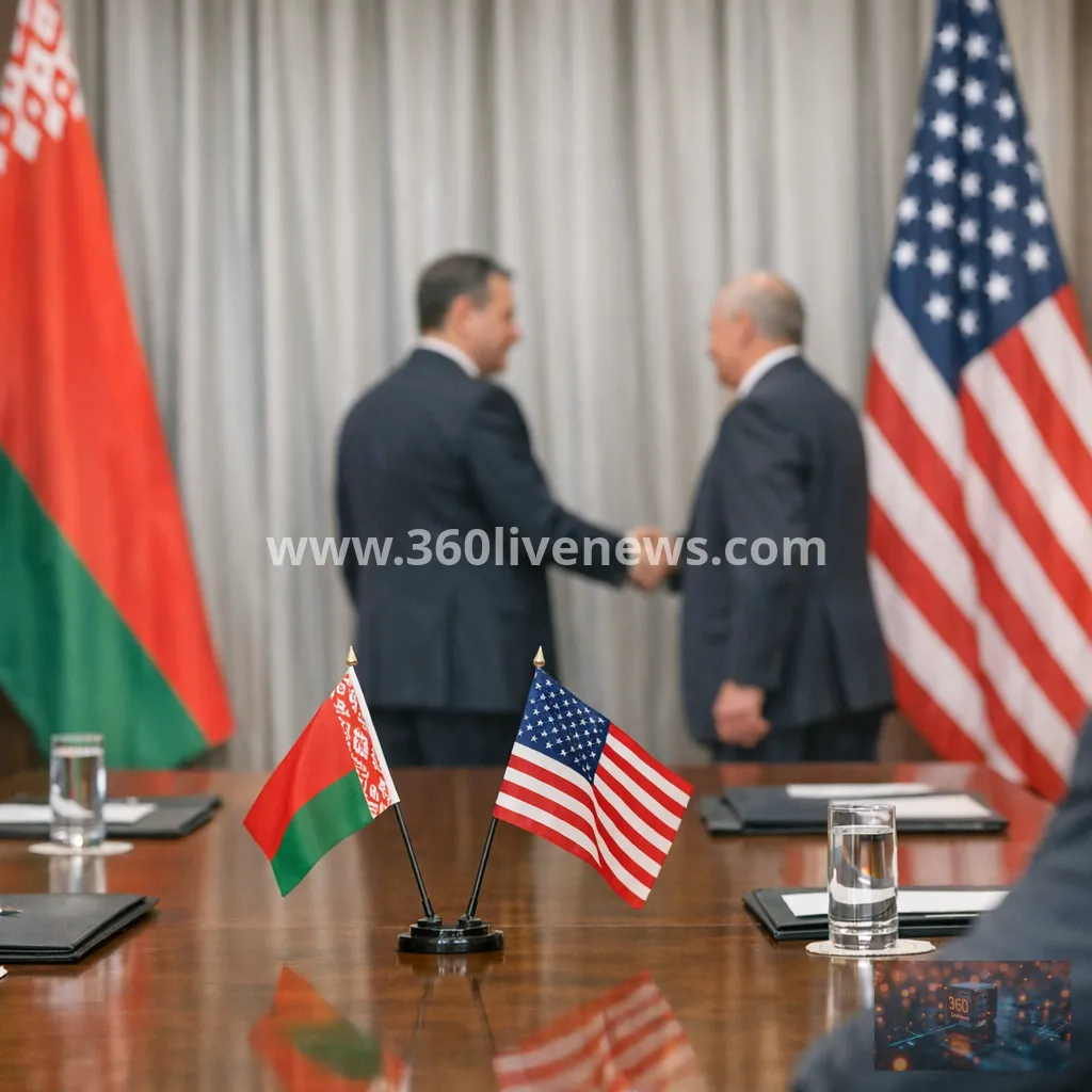 Belarus frees 25 political prisoners as US lifts sanctions on two firms