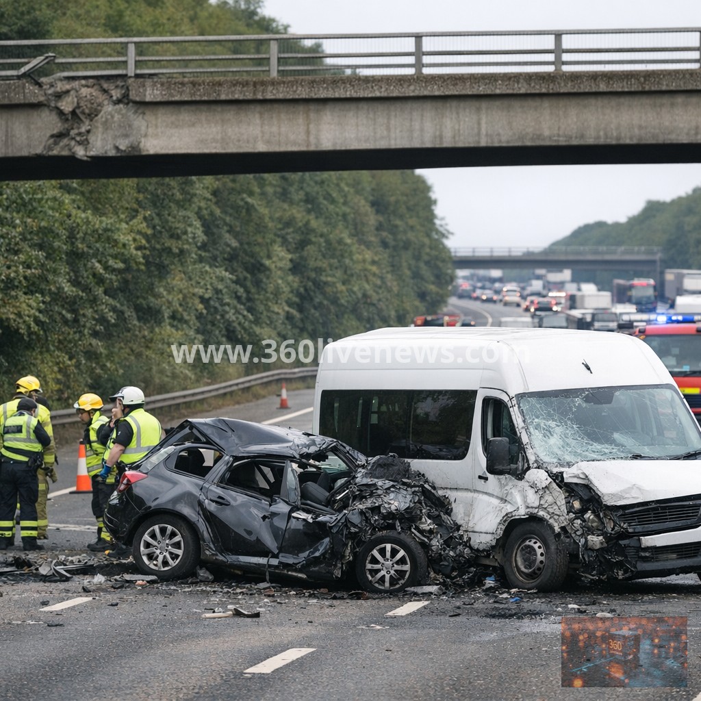 Two Teenagers Die in M1 Motorway Crash in Leicestershire