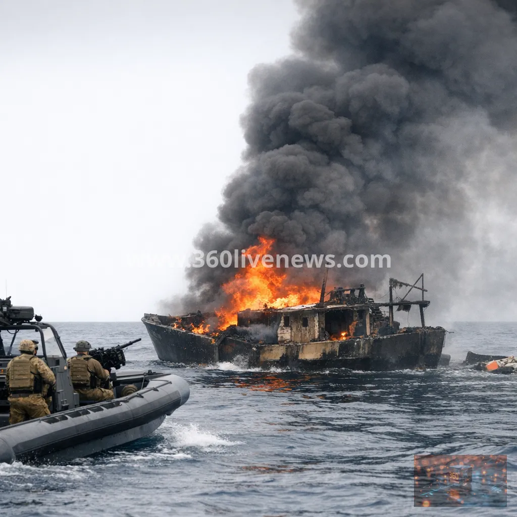 US says five killed in eastern Pacific strike on alleged drug boat as campaign widens