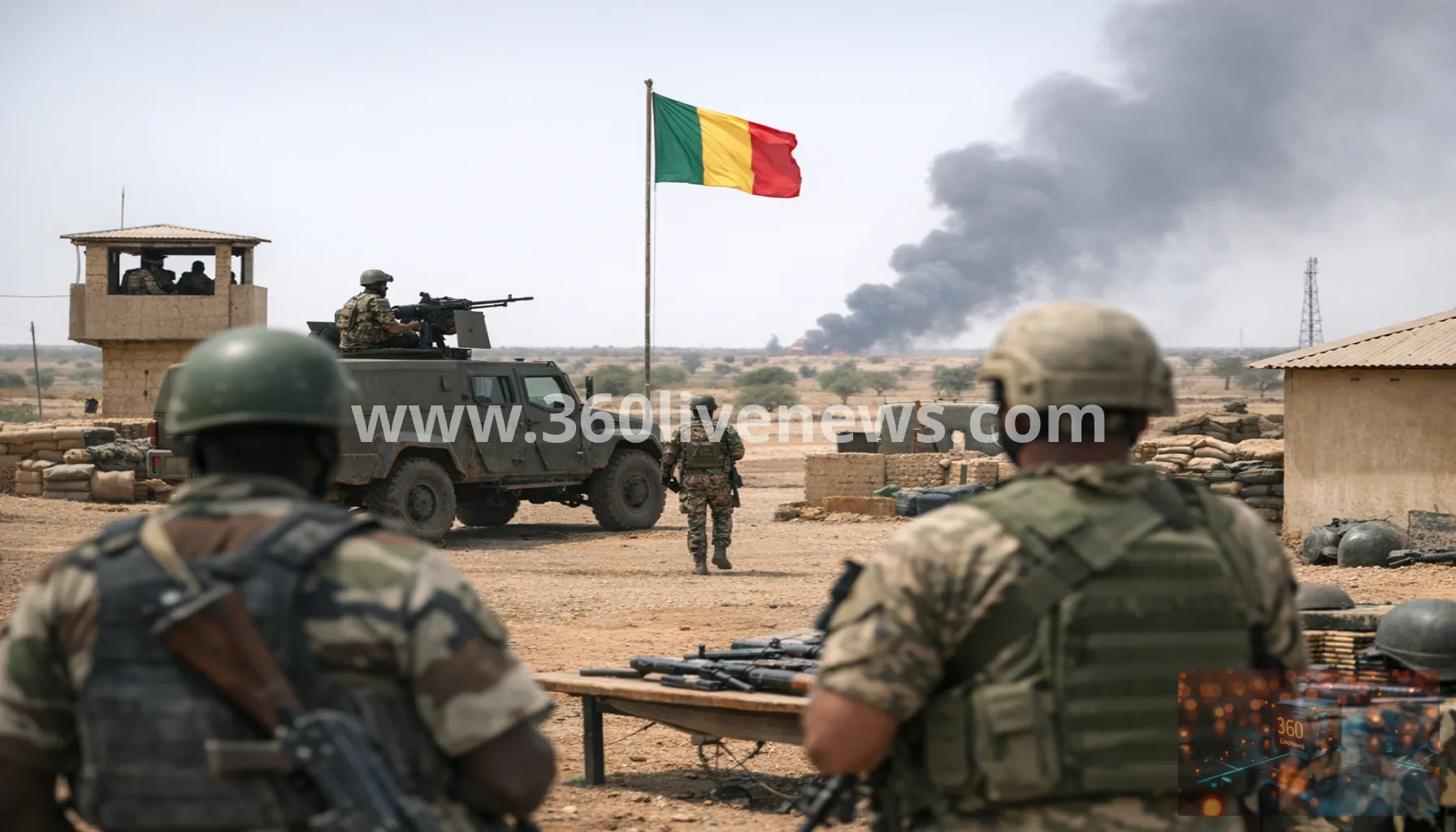 Mali attacks spread to five locations as army reports militant deaths