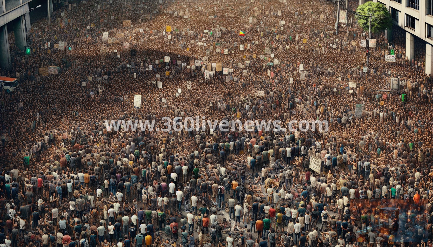Thousands protest in Manila on 40th anniversary of uprising, demanding transparency and accountability over corruption allegations