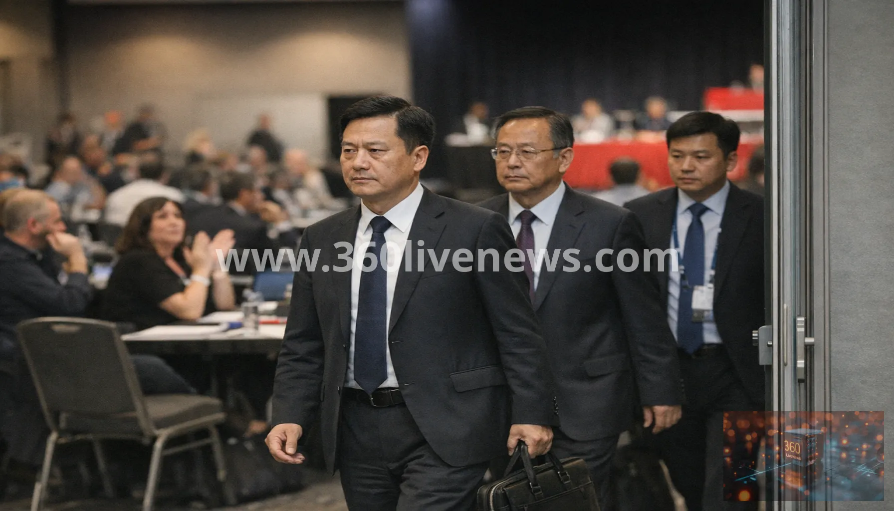 Chinese diplomats leave Labor conference in Adelaide after Taiwan observer dispute
