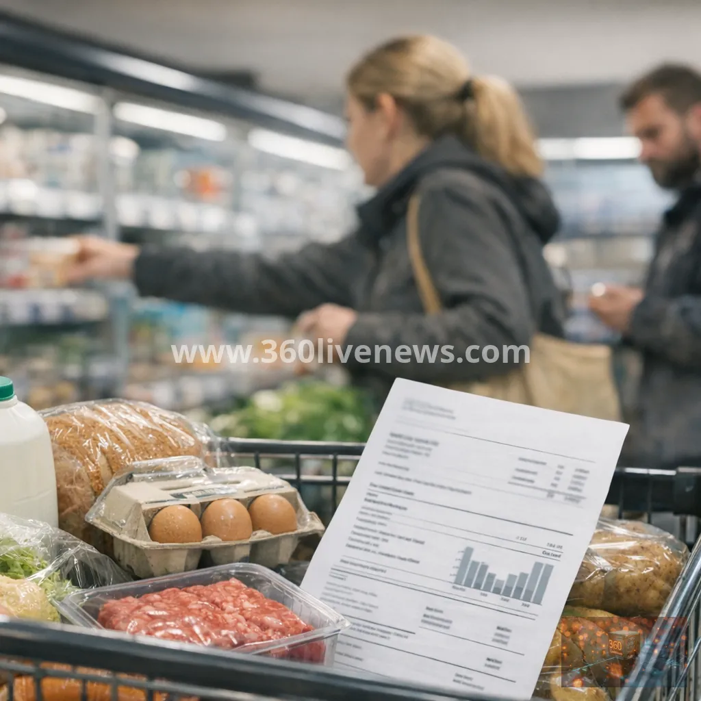 Ireland report says rising food and energy costs are putting pressure on household budgets