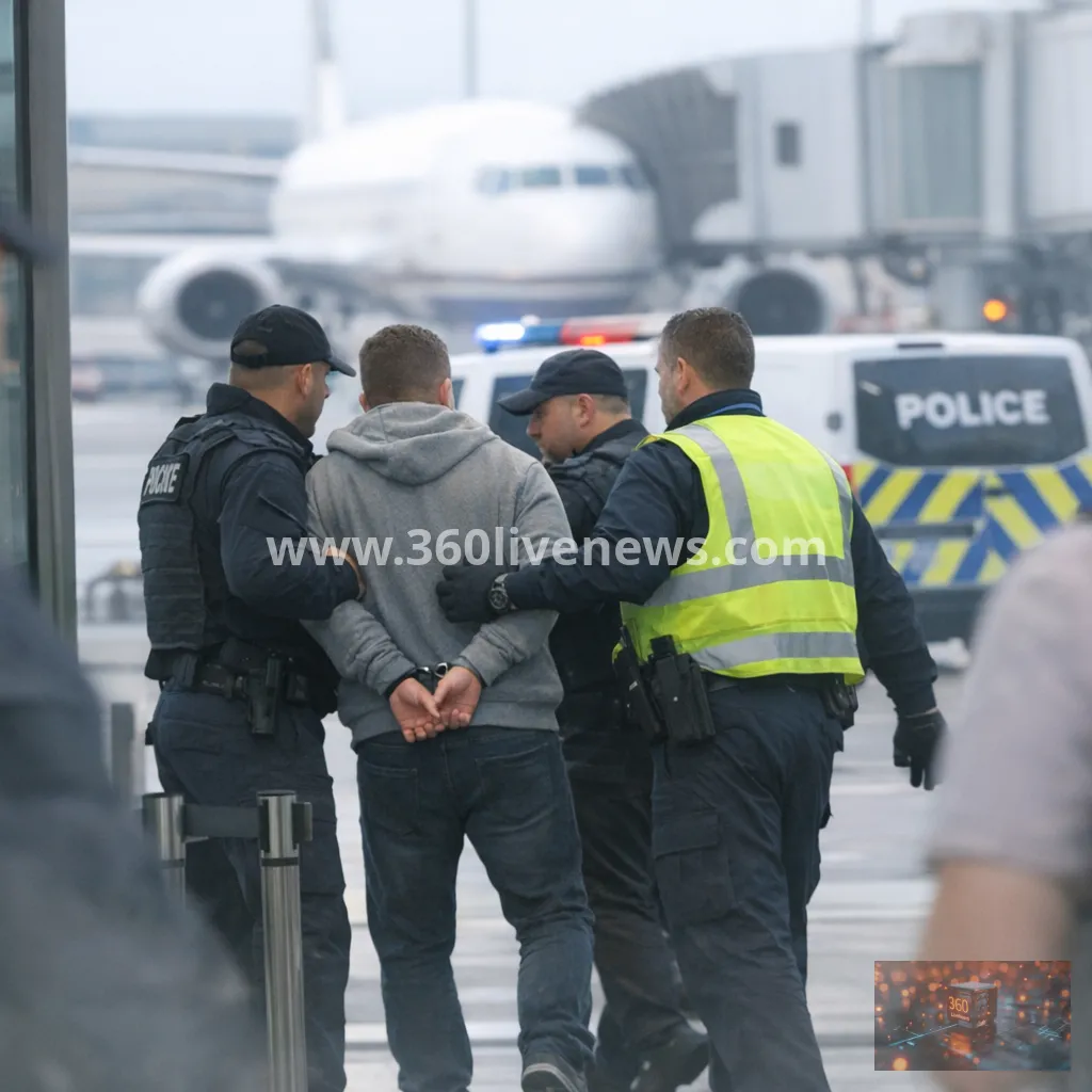 Tommy Robinson reportedly detained by counter-terror police at airport