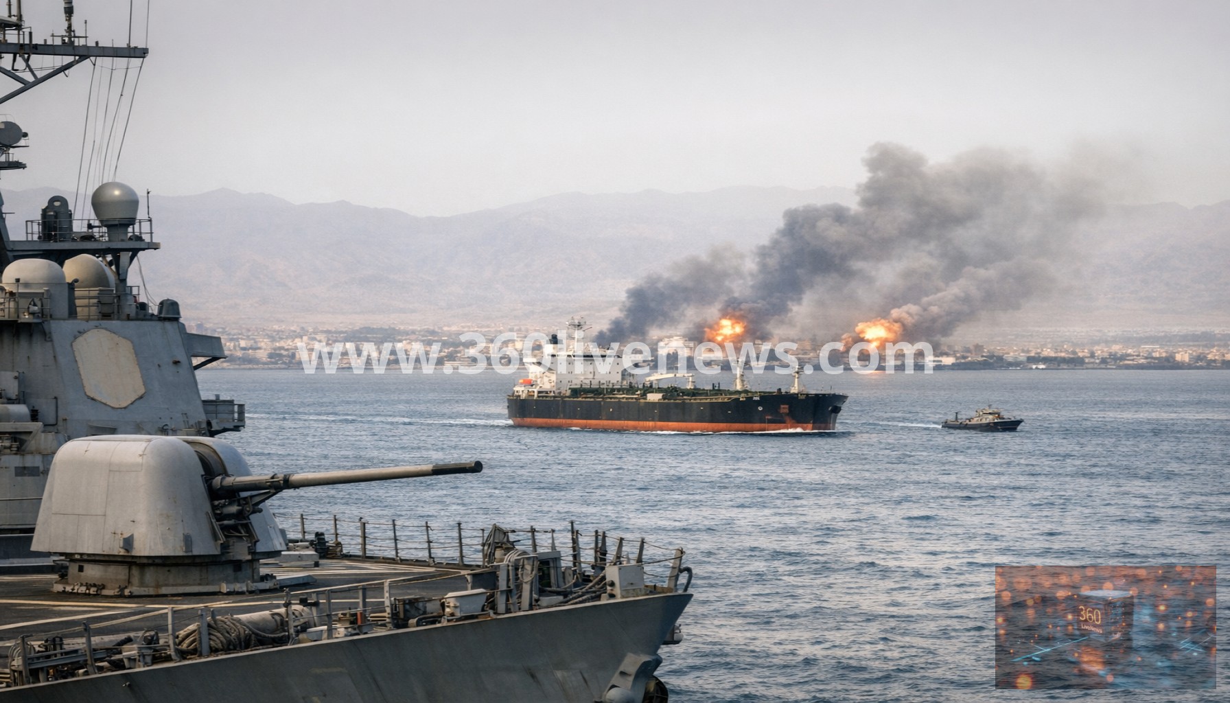 Trump says the U.S. will control the Strait of Hormuz as new explosions are heard in Iran